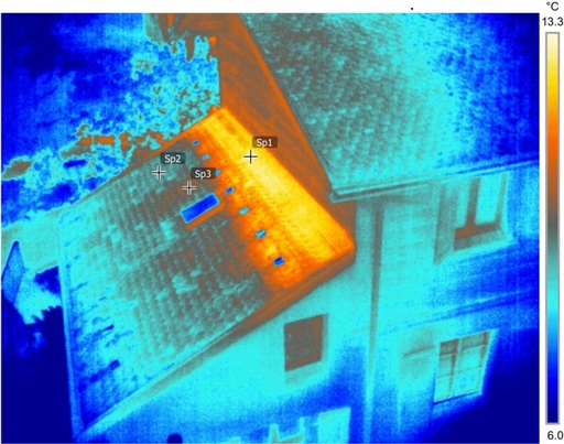 Thermographie par drone - Maison Individuelle
